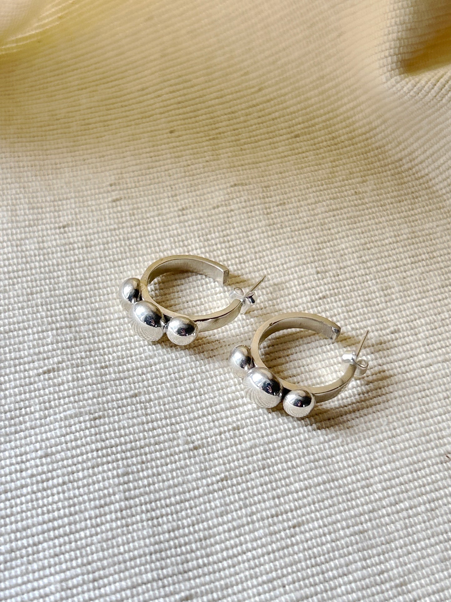 Sterling Silver Hoop Earrings