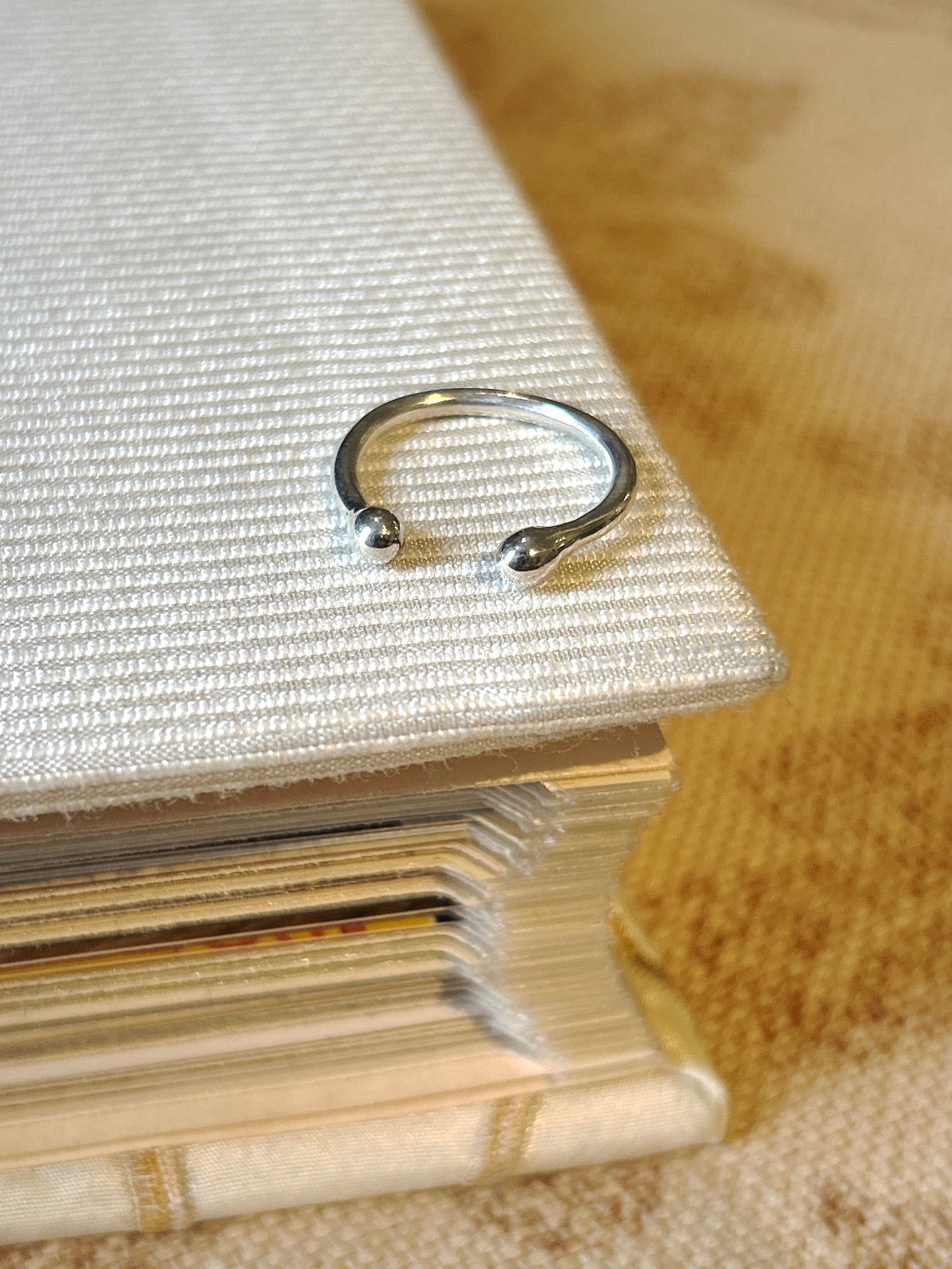 Sterling Silver Open Sprout Ring