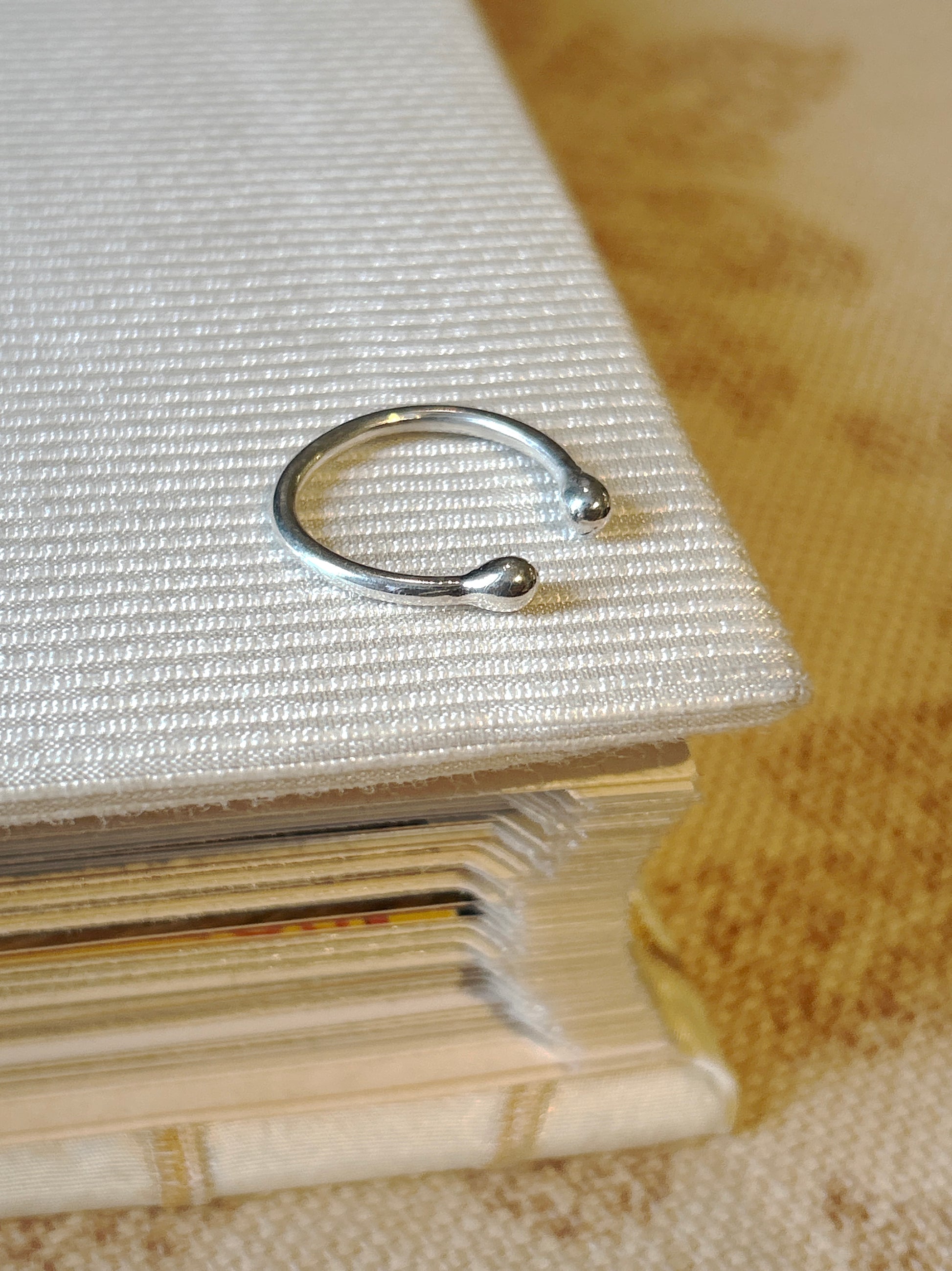 Sterling Silver Open Sprout Ring