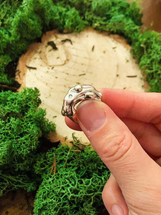 Silver Jewelry - Handmade Silver Ring - One Of A Kind