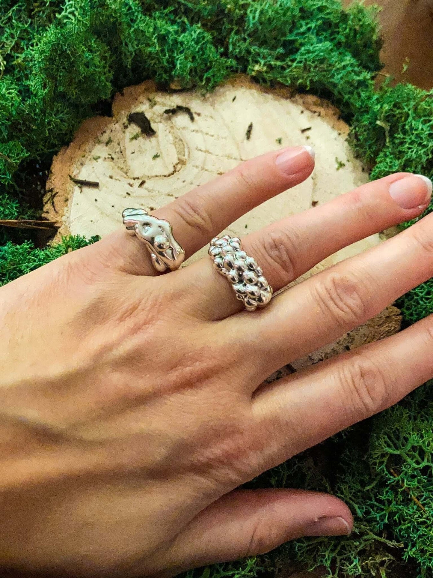 Silver Jewelry - Handmade Silver Ring - One Of A Kind