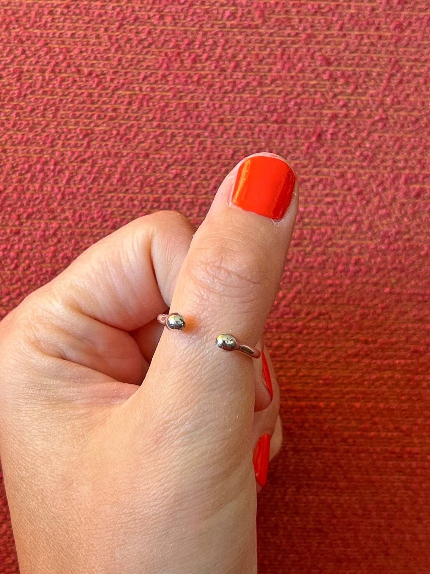 Sterling Silver Open Sprout Ring