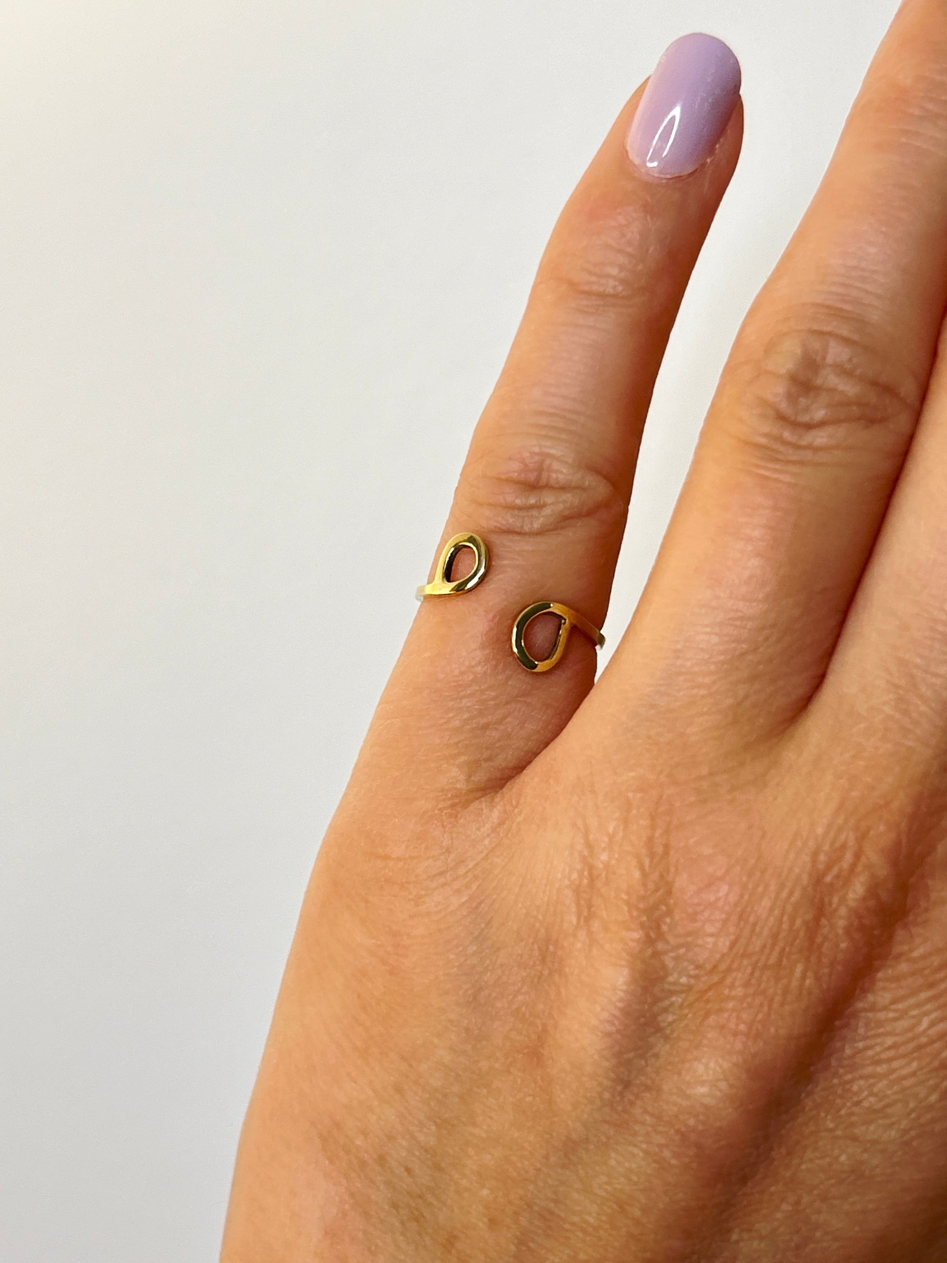 9ct Gold Gemini Ring