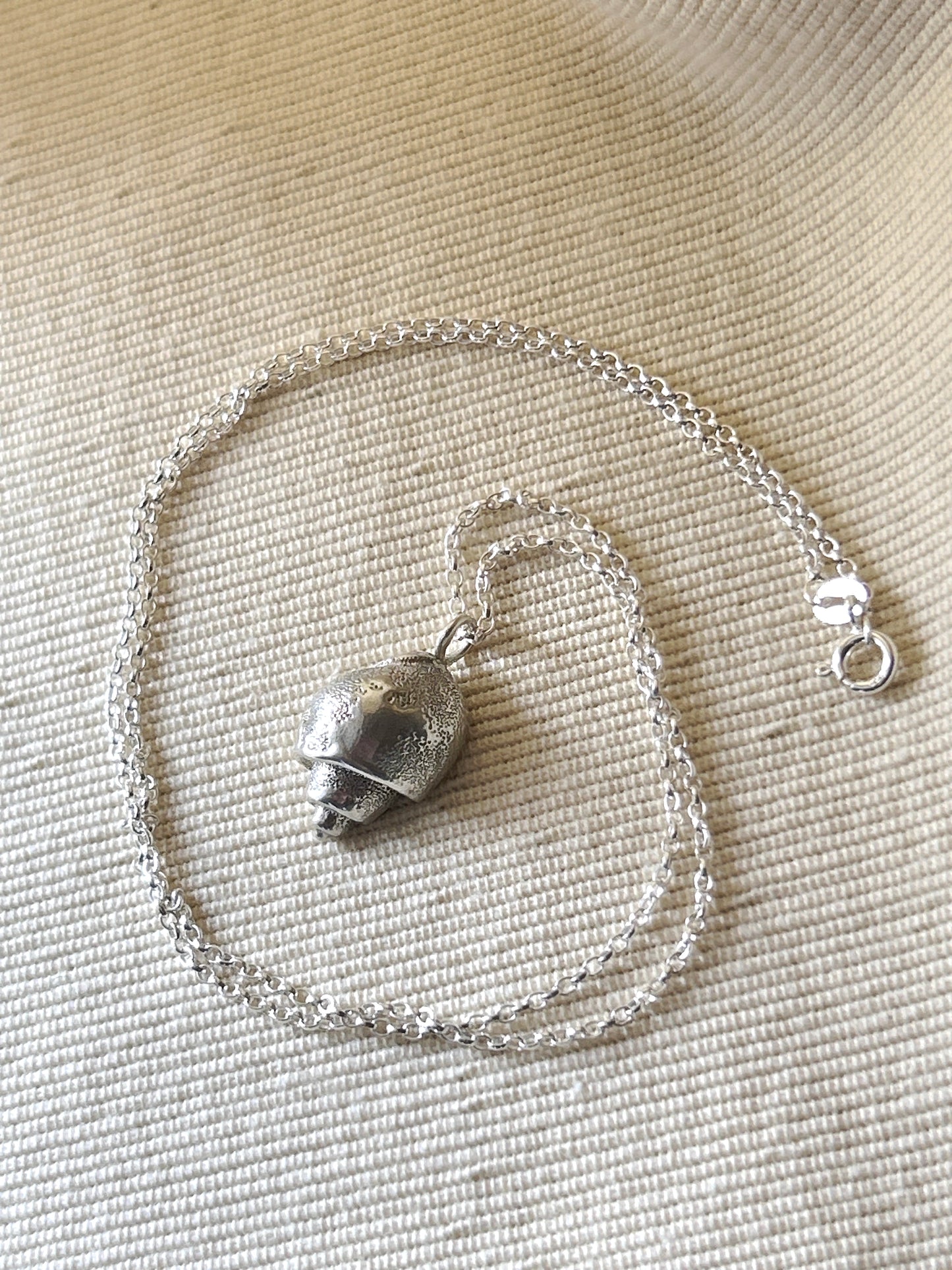 Sterling Silver Shell Necklace