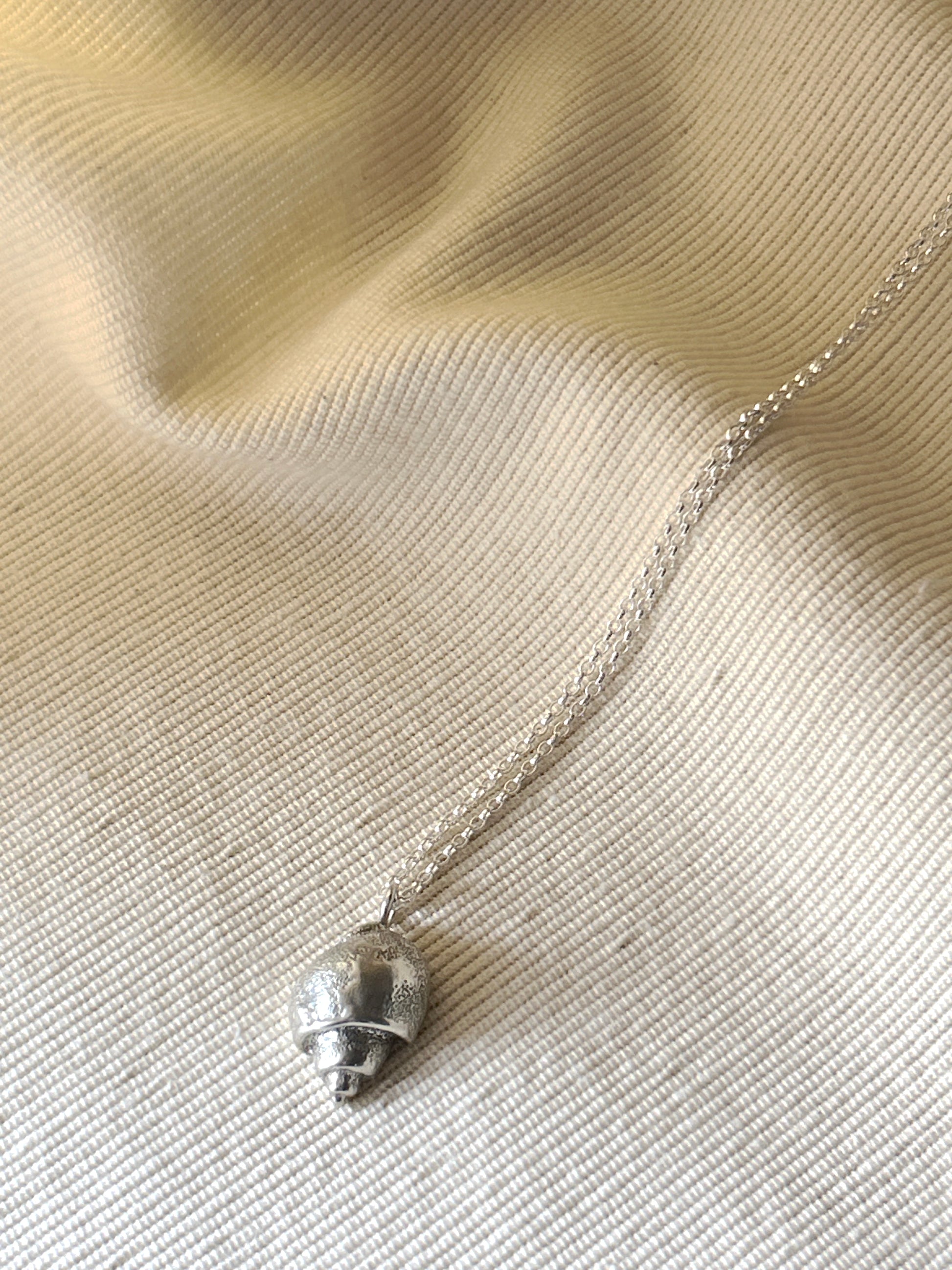 Sterling Silver Shell Necklace