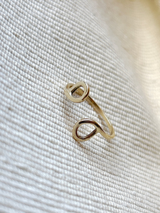 9ct Gold Gemini Ring