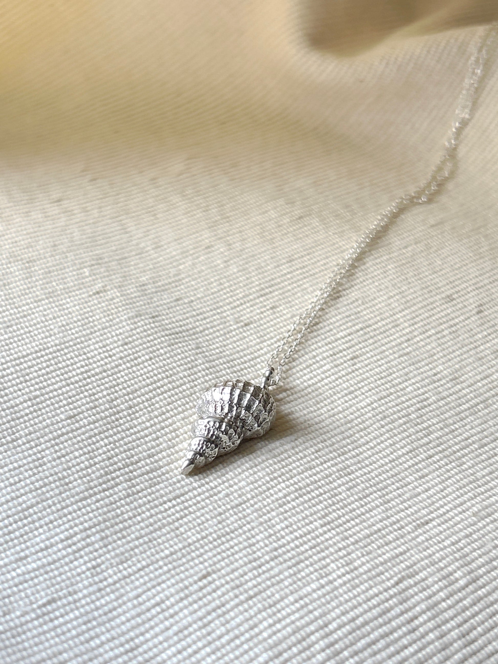 Sterling Silver Shell Necklace